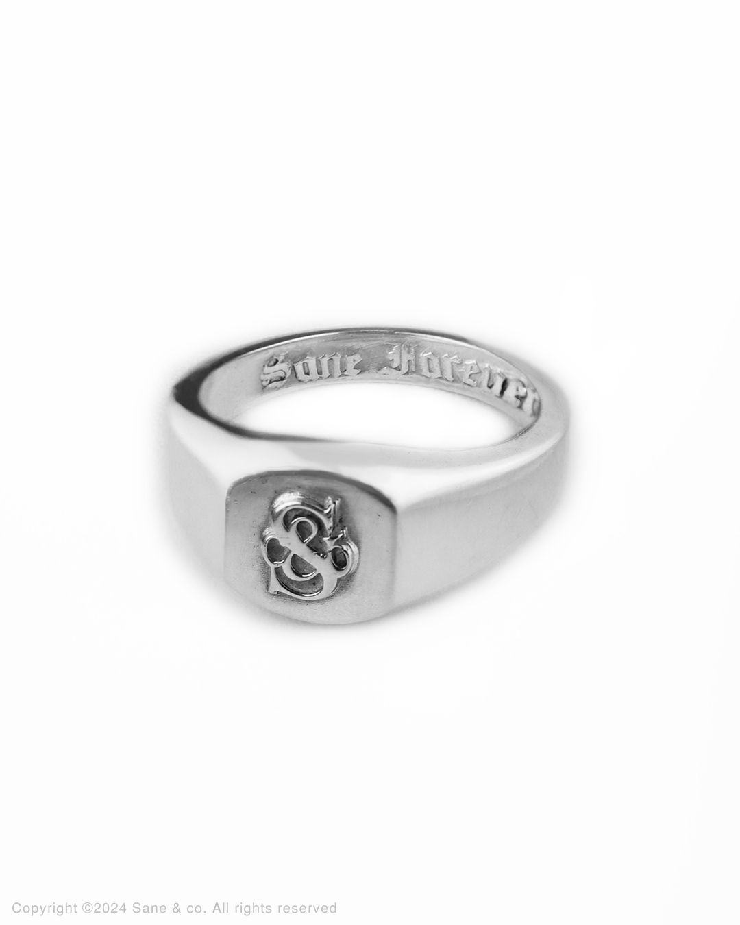 Sane Logo signet ring