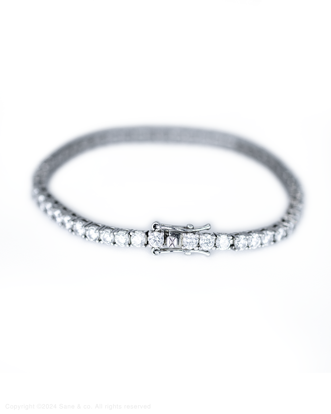 moissanite tennis bracelet