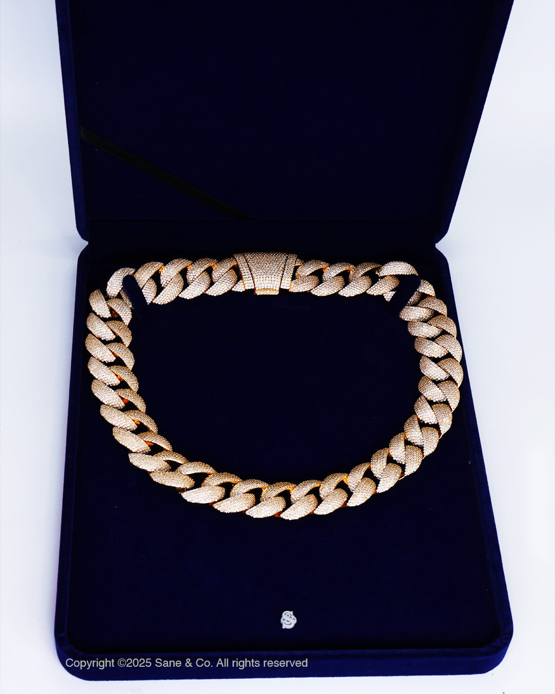 24mm 6 row Cuban Link Necklace